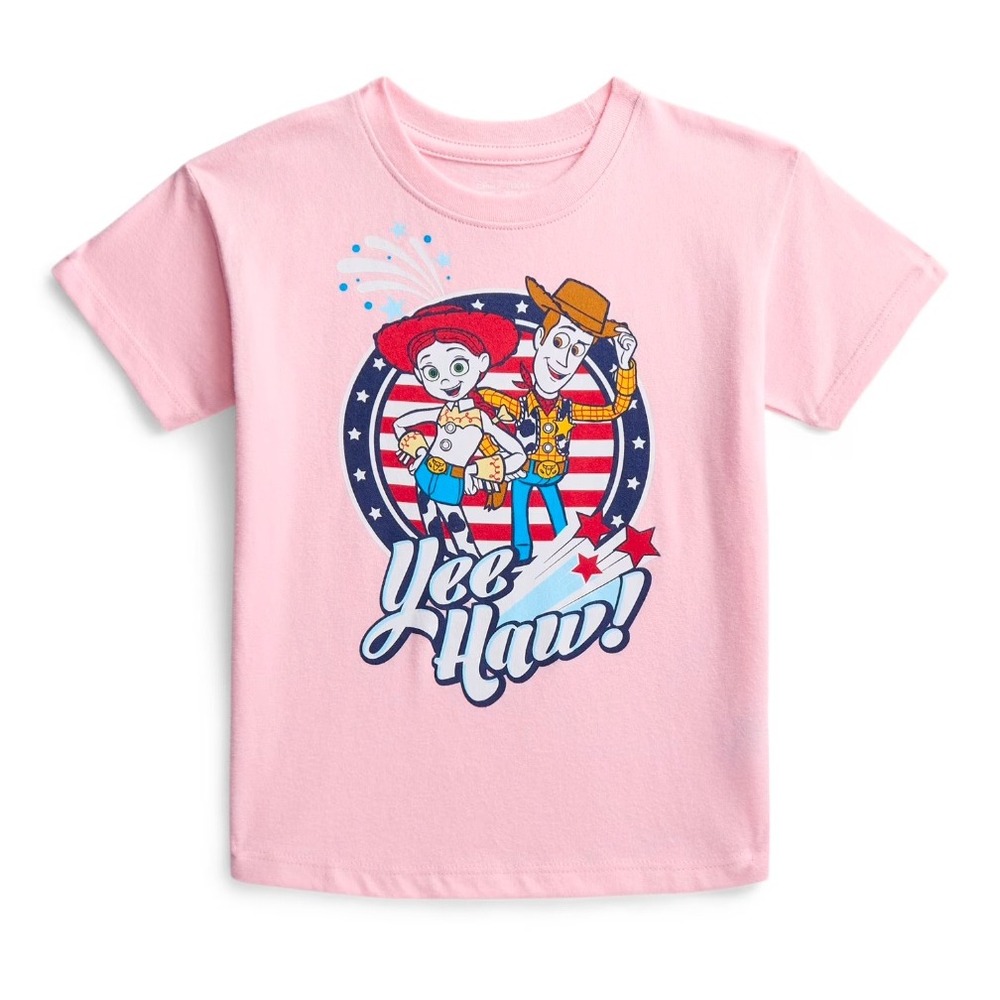 Baby Girls Disney Toy story short sleeve t-shirt pink size 12 months